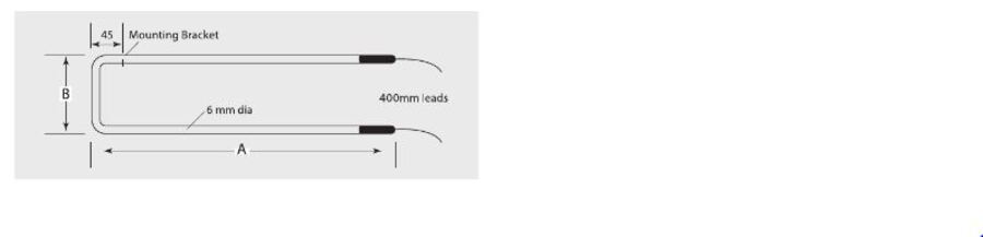 Defrost Heater Element - Suits Kirby KSF2000 Drop In Unit