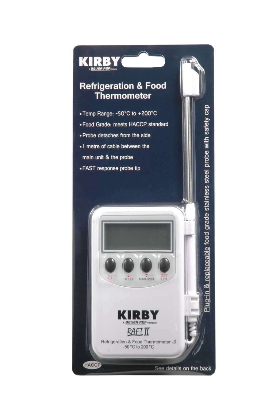 RAFT II Food Grade Probe Thermometer -50 to 200°C