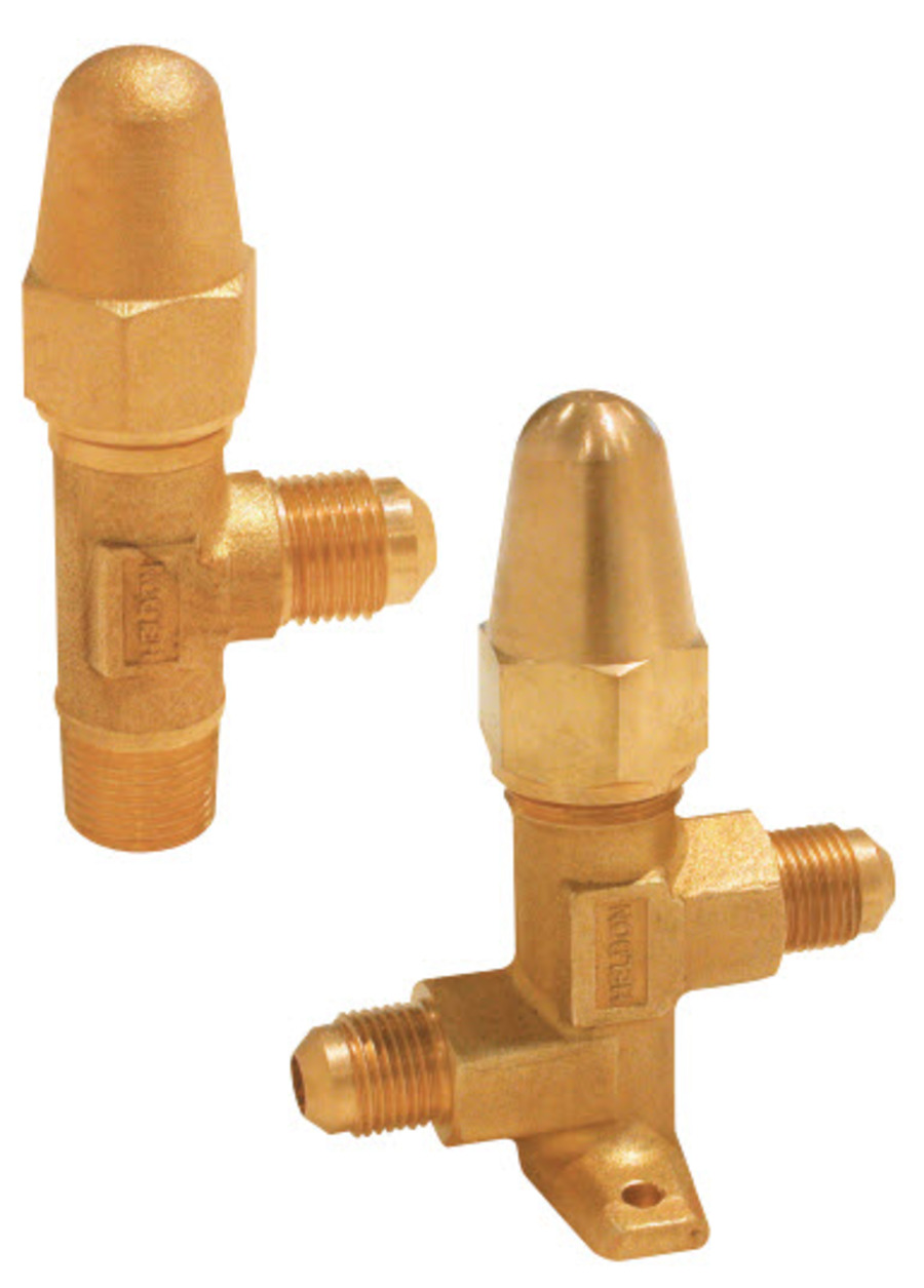 Henry Capped Line Valve 3/8IDx3/8MSAE Hex Base Mount c/w Access