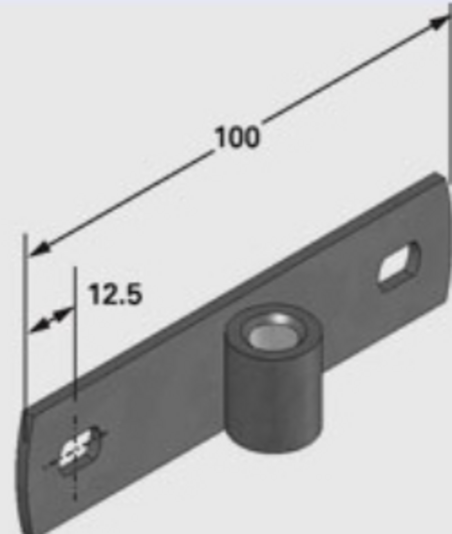 Threaded ROd Hanger - Horizontal Flat Hanger