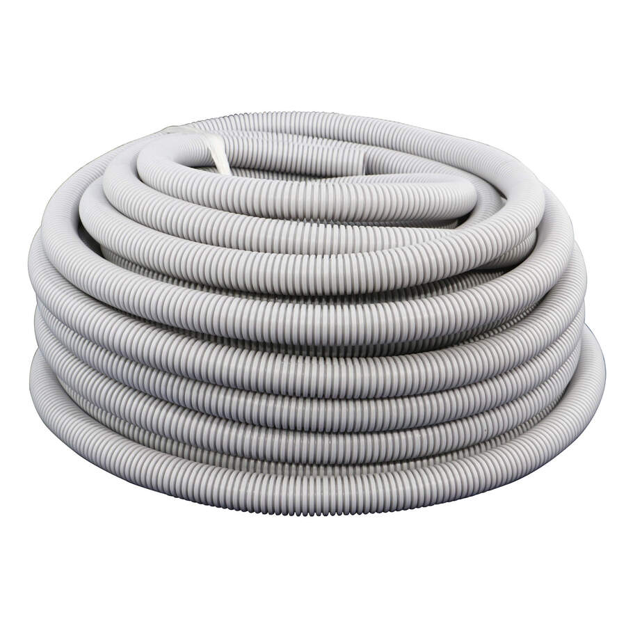 Tesla Medium Duty Grey Corrugated Conduit  - 25mm x 25m