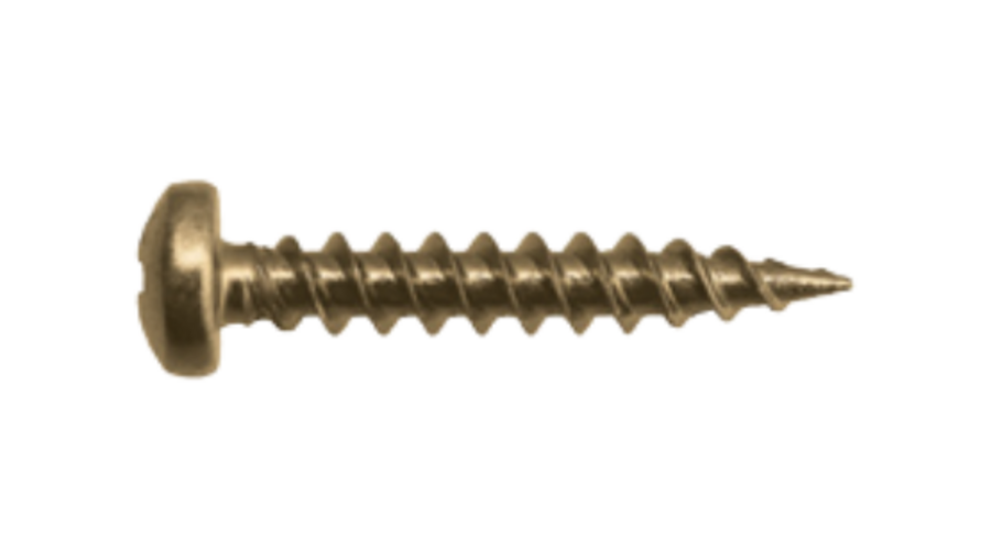 Pan Head Needle Point Screws, 7G x 20mm