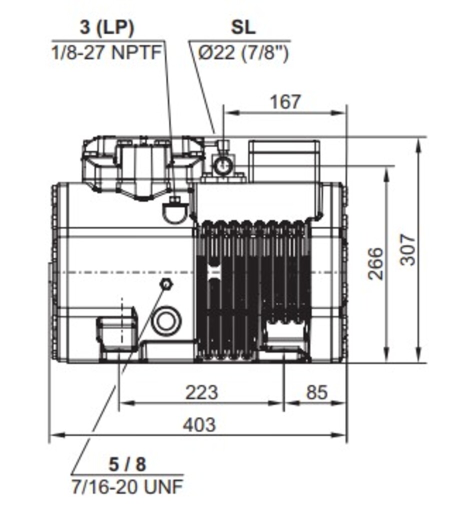 Bitzer Compressor 2DES-3Y-40S