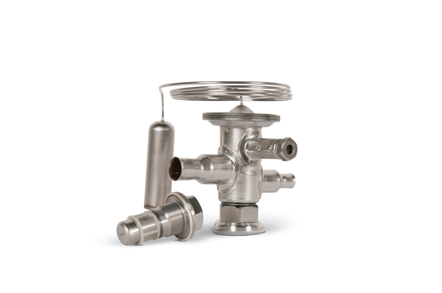 Thermostatic expansion valve, TUAE, R134a/R513A