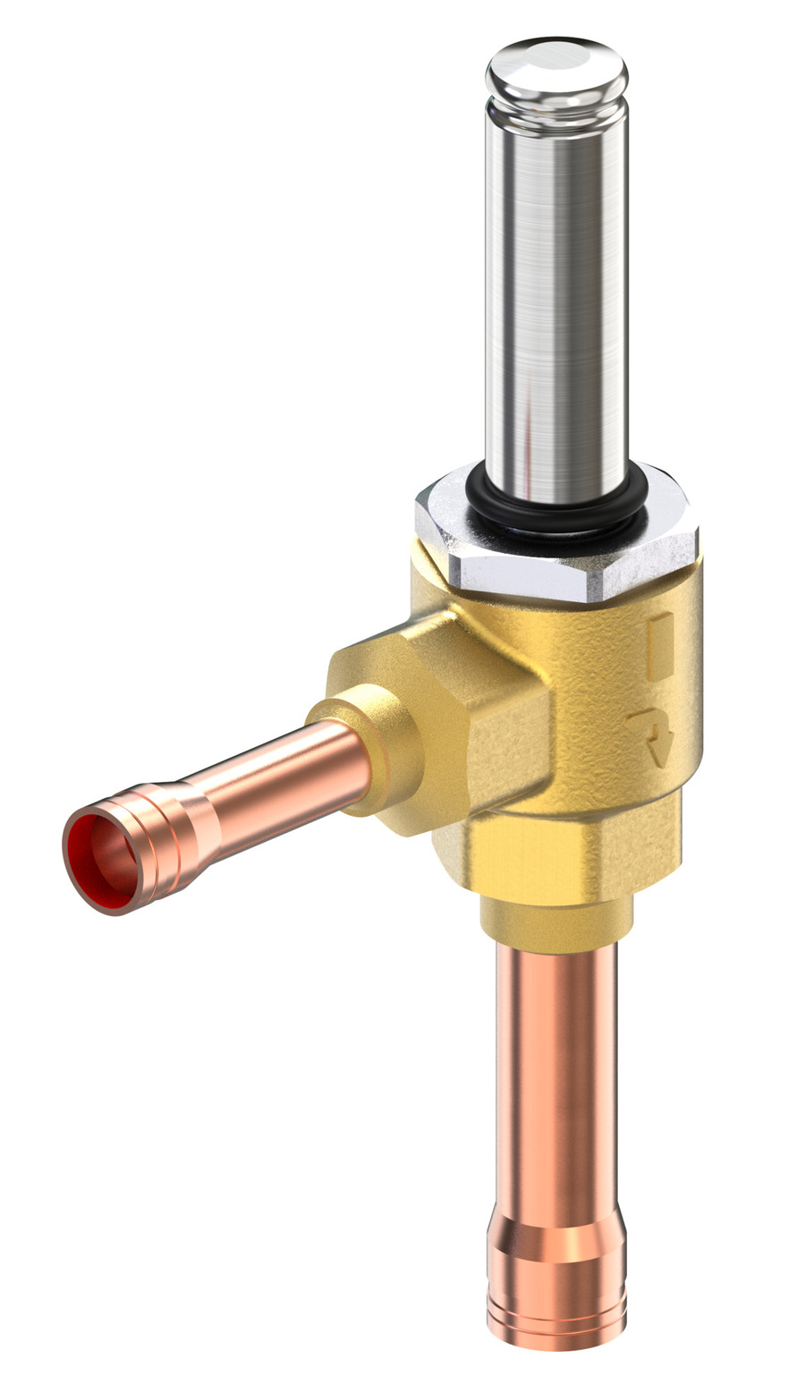 Electric expansion valve, AKV 10P4 3/8x1/2