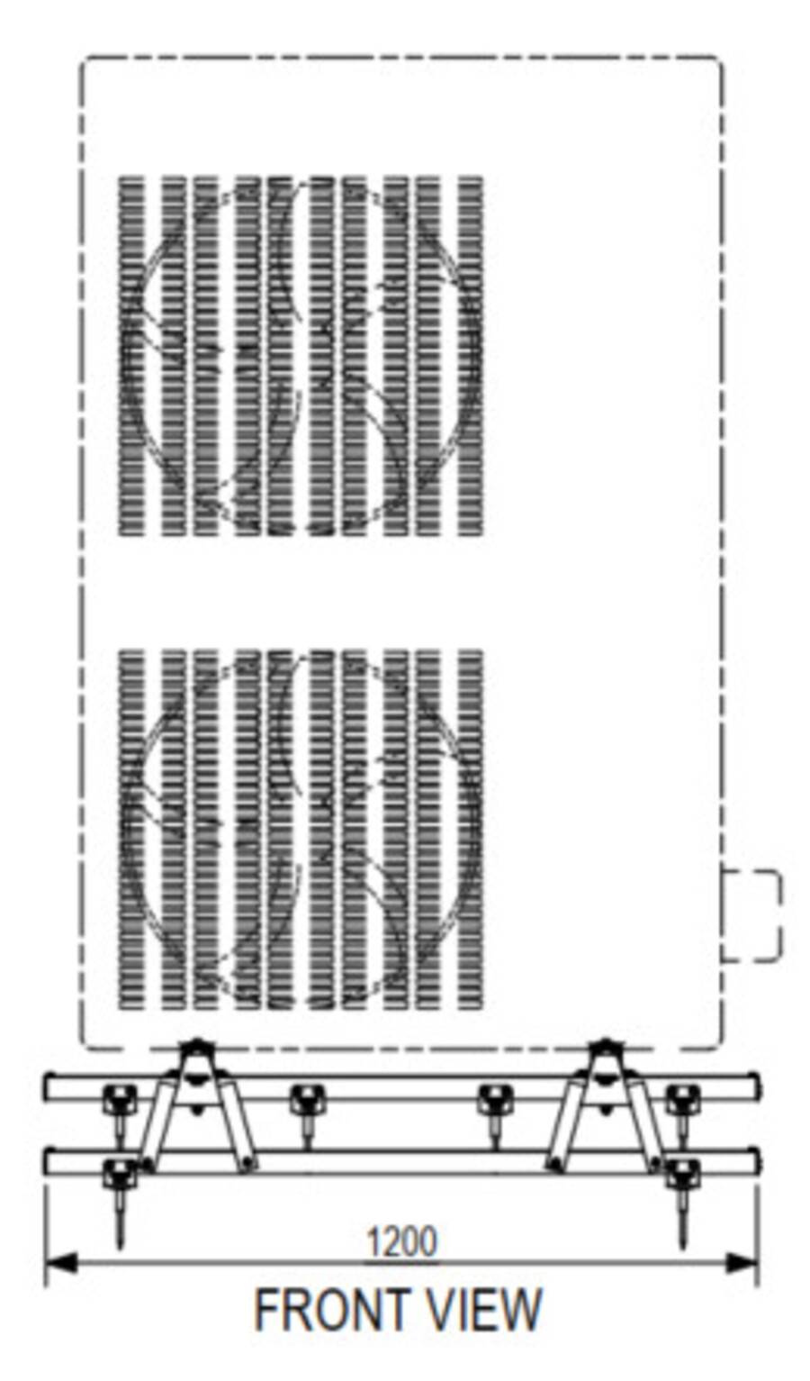 Monkeytoe CM03 – Heavy-Duty Single Condenser Mount – Up To 300kg