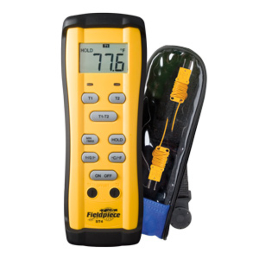 ST4 Fieldpiece Dual Temperature Digital Thermometer