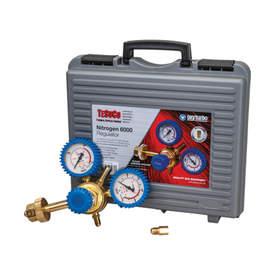 NITROGEN 6,000 kPa REGULATOR IN A CASE 