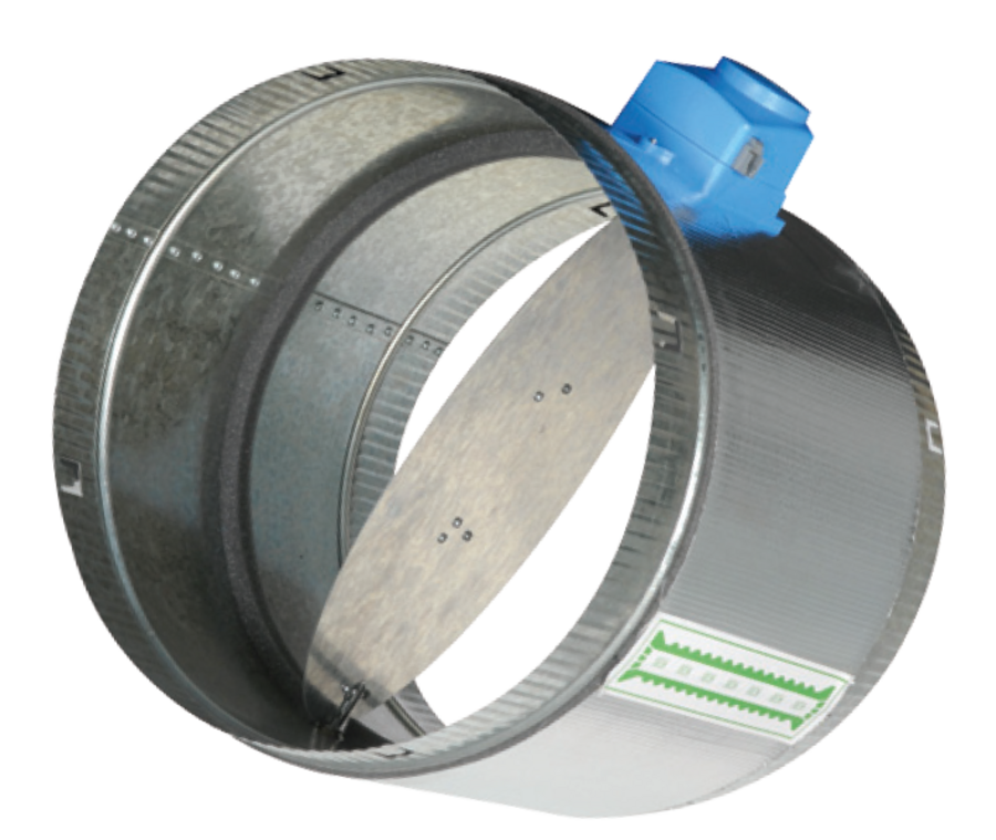 350 Dia Motorised Zone Damper 240 Volt