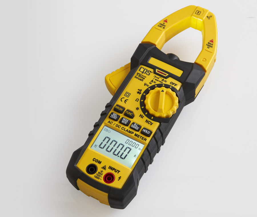 CPS Digital Clamp Meter  AC/DC Volts and Amps, Inrush Current 