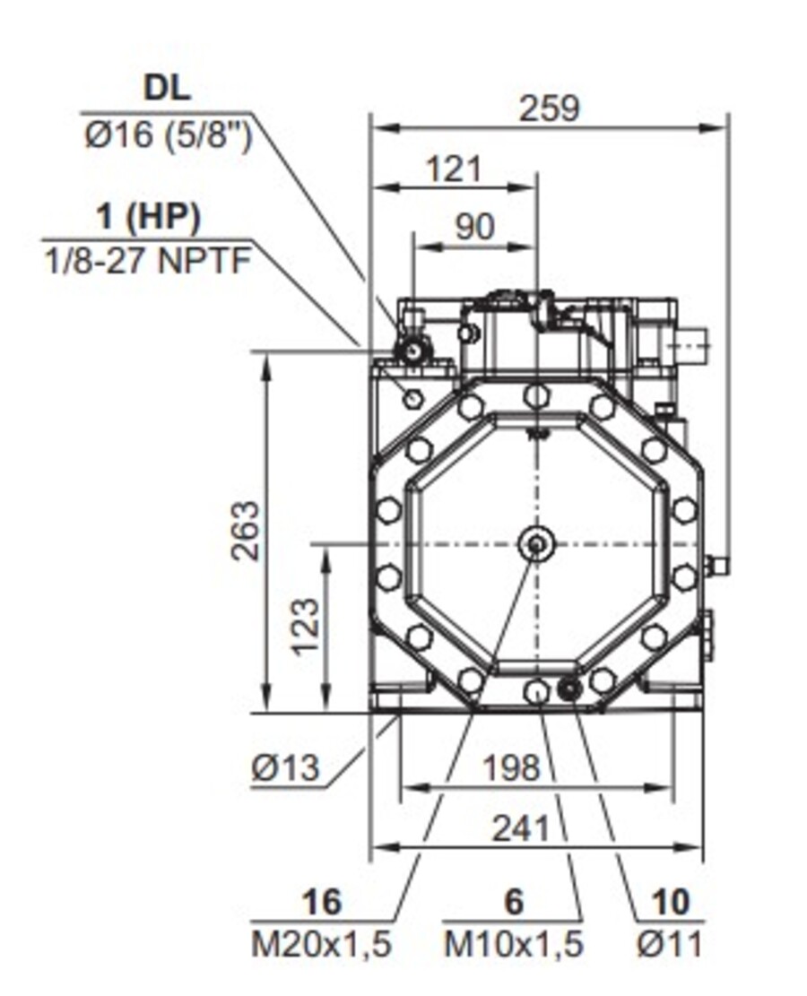 Bitzer Compressor 2DES-3Y-40S