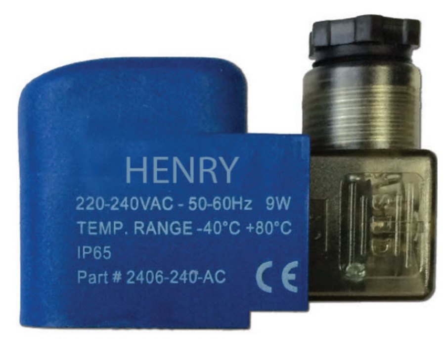 Solenoid Coil c/w Junc. Box 24 VAC