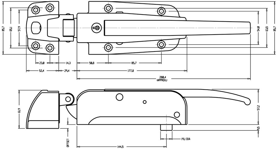 Kason 56 Series Latch