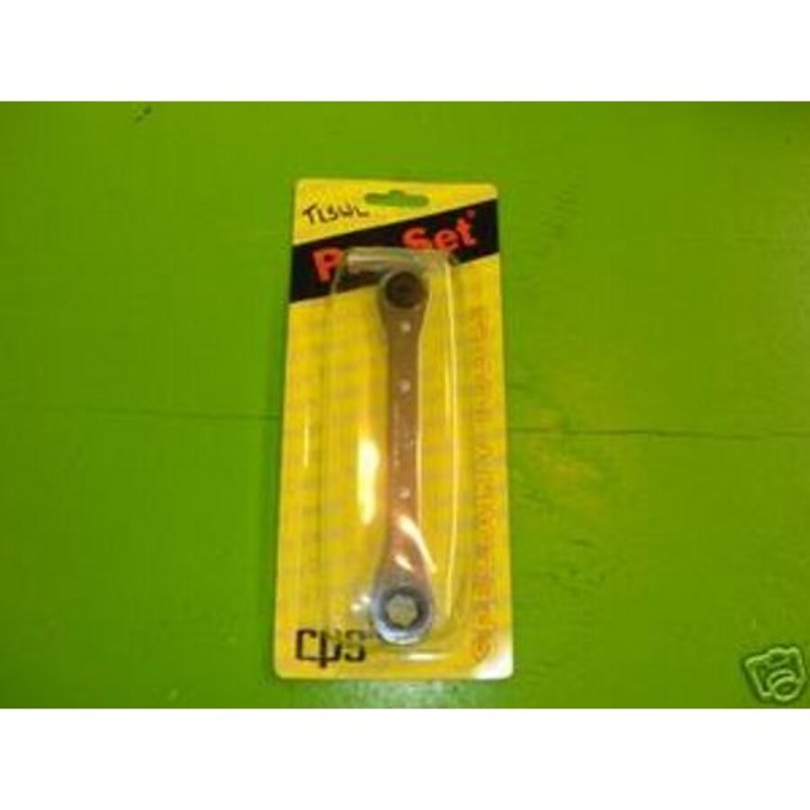 CPS  Service wrench larger 3/16, 1/4 Square 9/16, 1/2 Hex