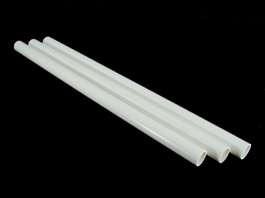White Rigid PVC Drain Pipe 15mm 