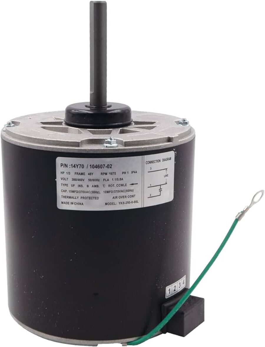 1/3 Hp Motor 1Ph 460V