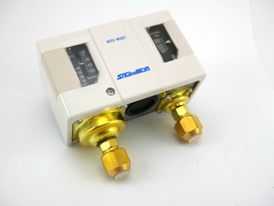 Dual Pressure Control Saginomya Automatic Reset