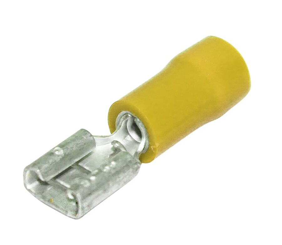 YELLOW Q/C 6.4*0.8MM TAB DG 50 / Pack
