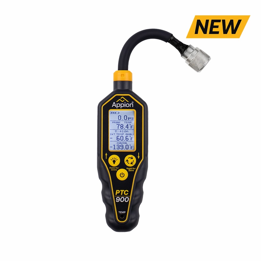 PTC900 Pressure Temperature Compound Gauge w/Temperature Clamp