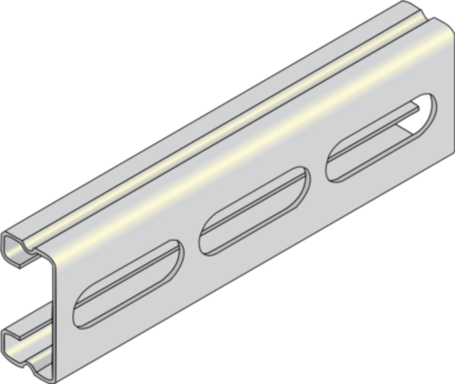 GBD Slotted Channel 41x21x1.6 3M