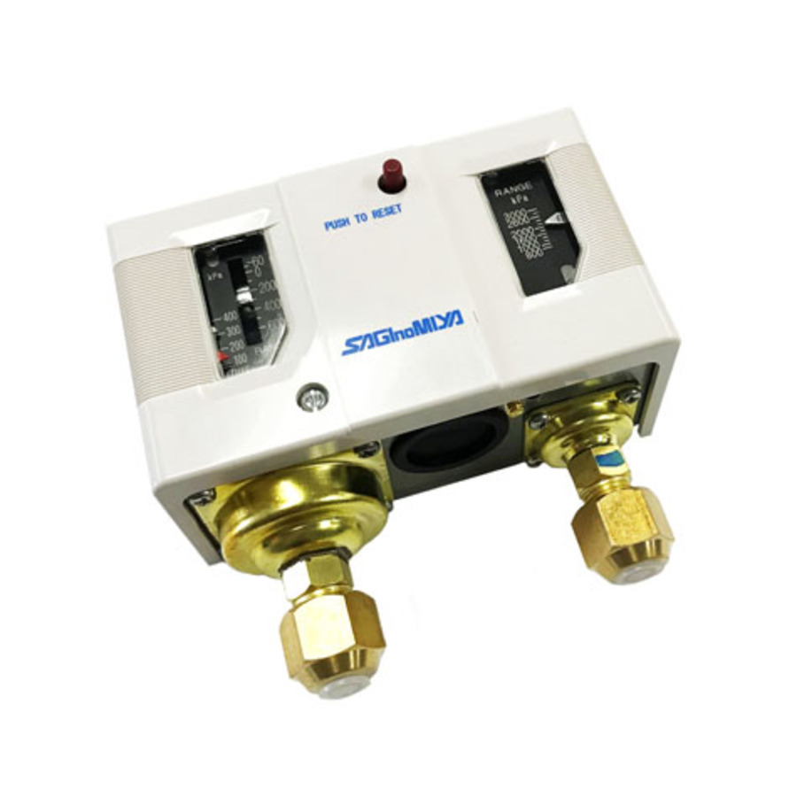 Dual Pressure Control Saginomya Manual Reset High