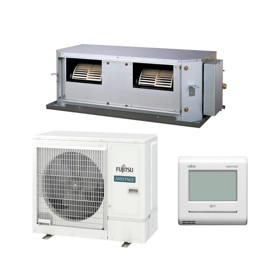 General (Fujitsu) High Stat Ducted RC 8.5kW R32 1PH