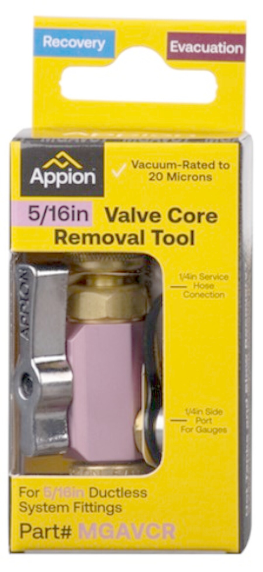 Appion - 5/16in Valve Core Removal Tool - Kirby
