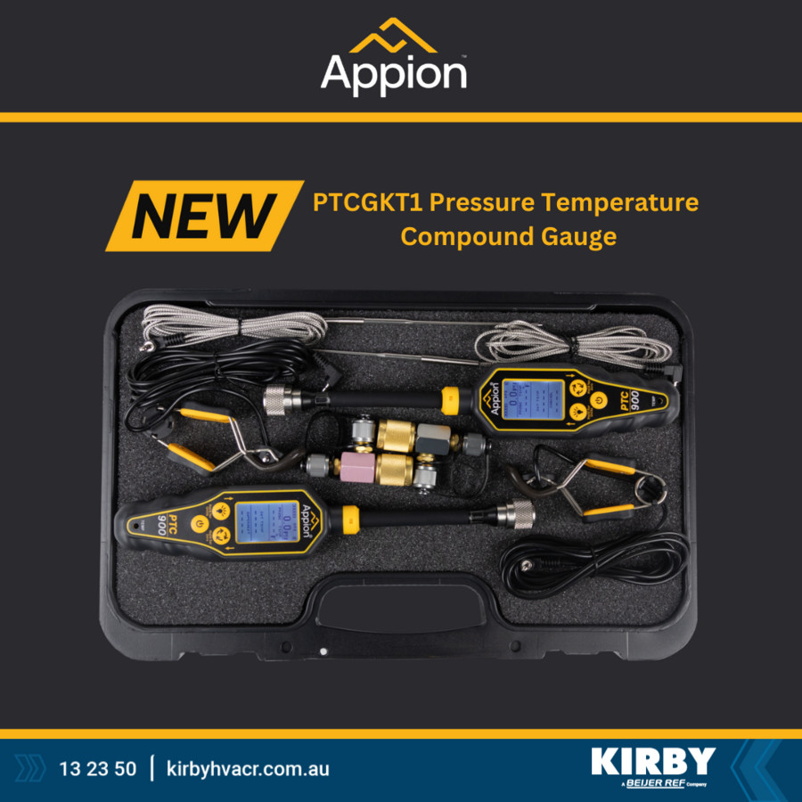 PTCGKT1 Pressure Temperature Compound Gauge Kit