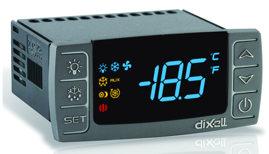 Dixell Prime CX Series Thermostat - Electric or Hot Gas Defrost, 240v