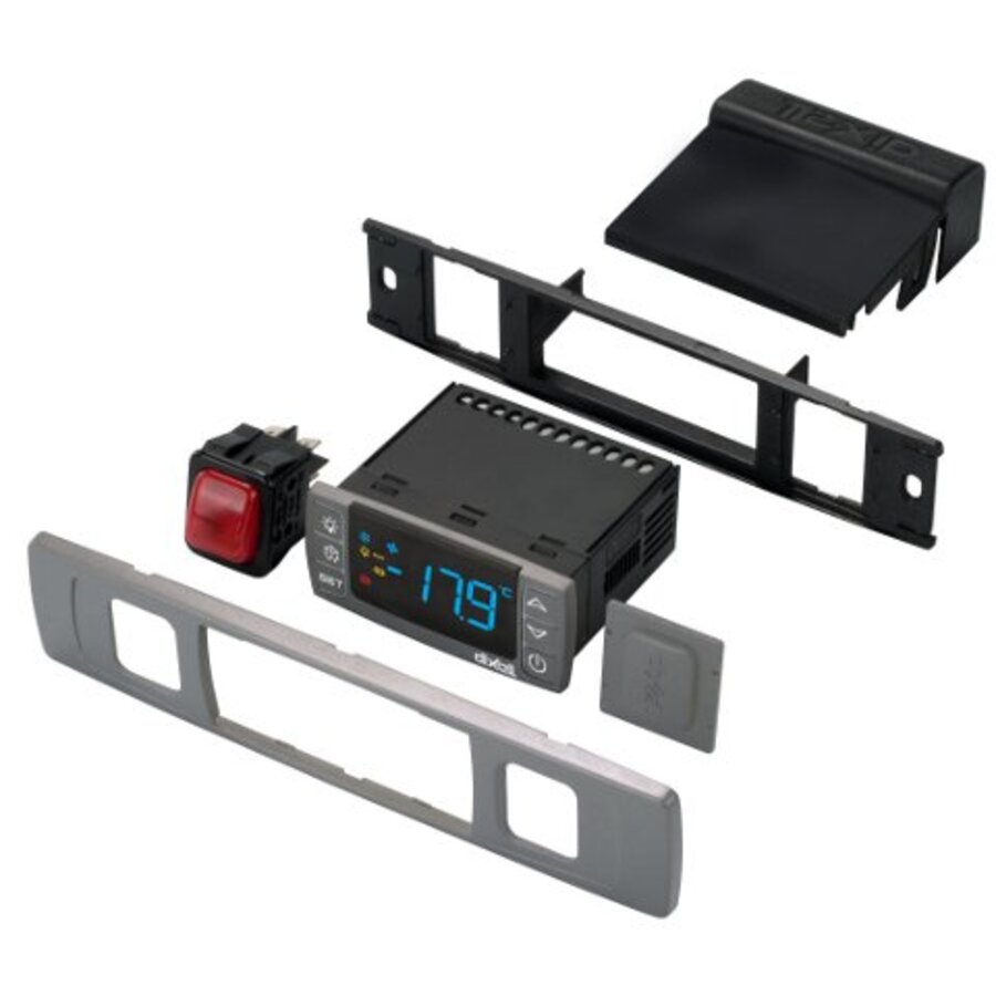 Dixell Thermostat CX Air Defrost + Aux Relay, 240V (Pack of 8)