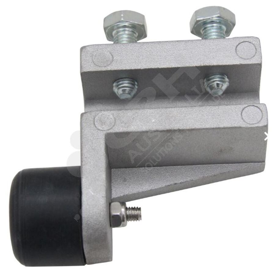 CRH Inline Adj Track Stop, Grey - LH