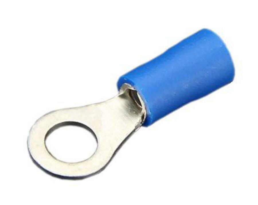 Blue Insul Flag Term 6.4Mm