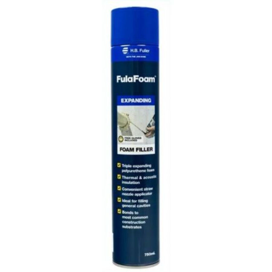 FULAFOAM PU FOAM 750MLX12 - EXPANDER FOAM