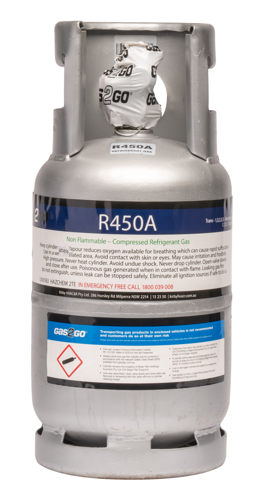 R450a 12kg Refrigerant