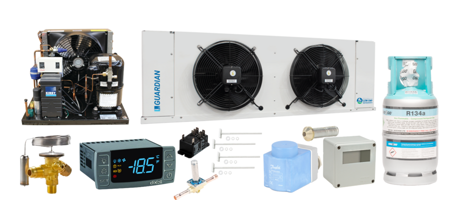 Kirby 11m3 R134A Standard Coolroom Bundle