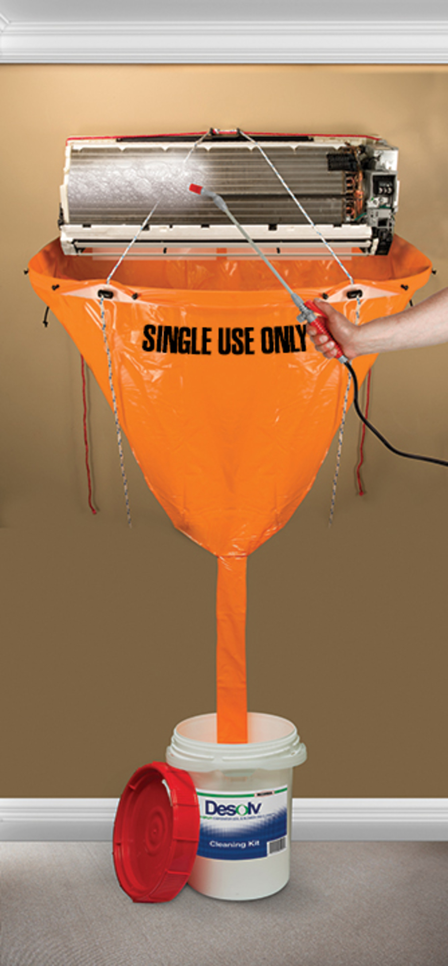Single-Use Desolv replacement funnel bag