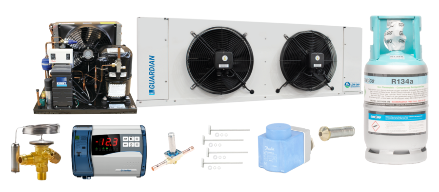 Kirby 14m3 R134A Standard Coolroom Bundle