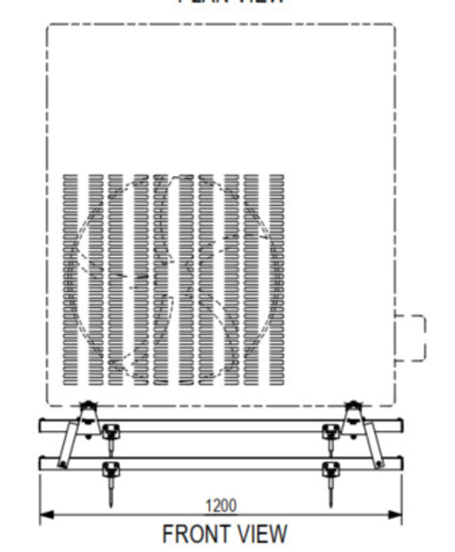 Monkeytoe CM02 – Heavy-Duty Single Condenser Mount – Up to 200kg