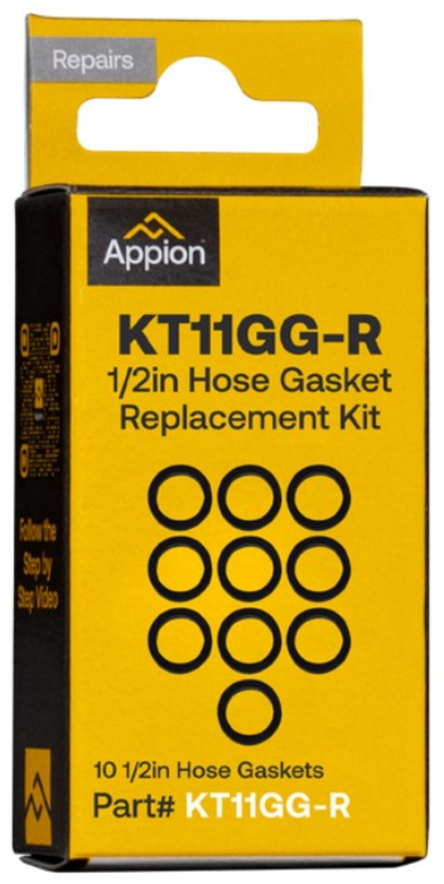 Appion - MegaFlow Hose Gasket Kit for 1/2 in FL Fittings