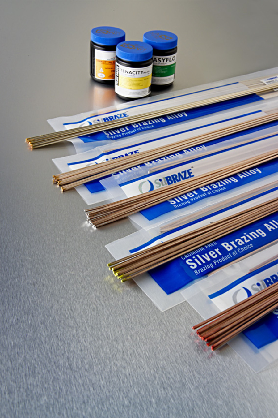 W10007 Silbraze Solder Silver - 45% Peach Tip 