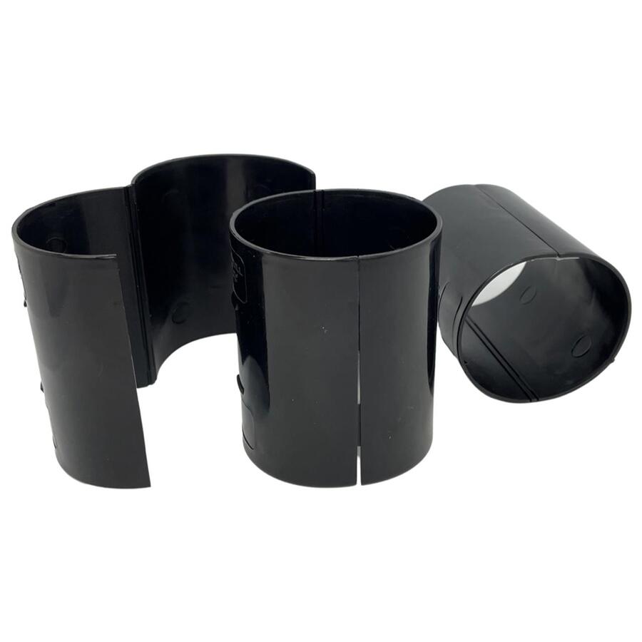 Black Pipe Sleeve Support 63mm