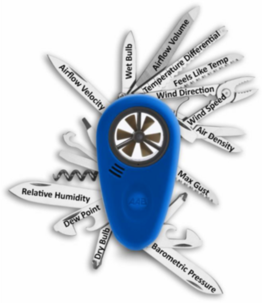 CPS Smart Tools Wireless Airlflow and Environmental Meter