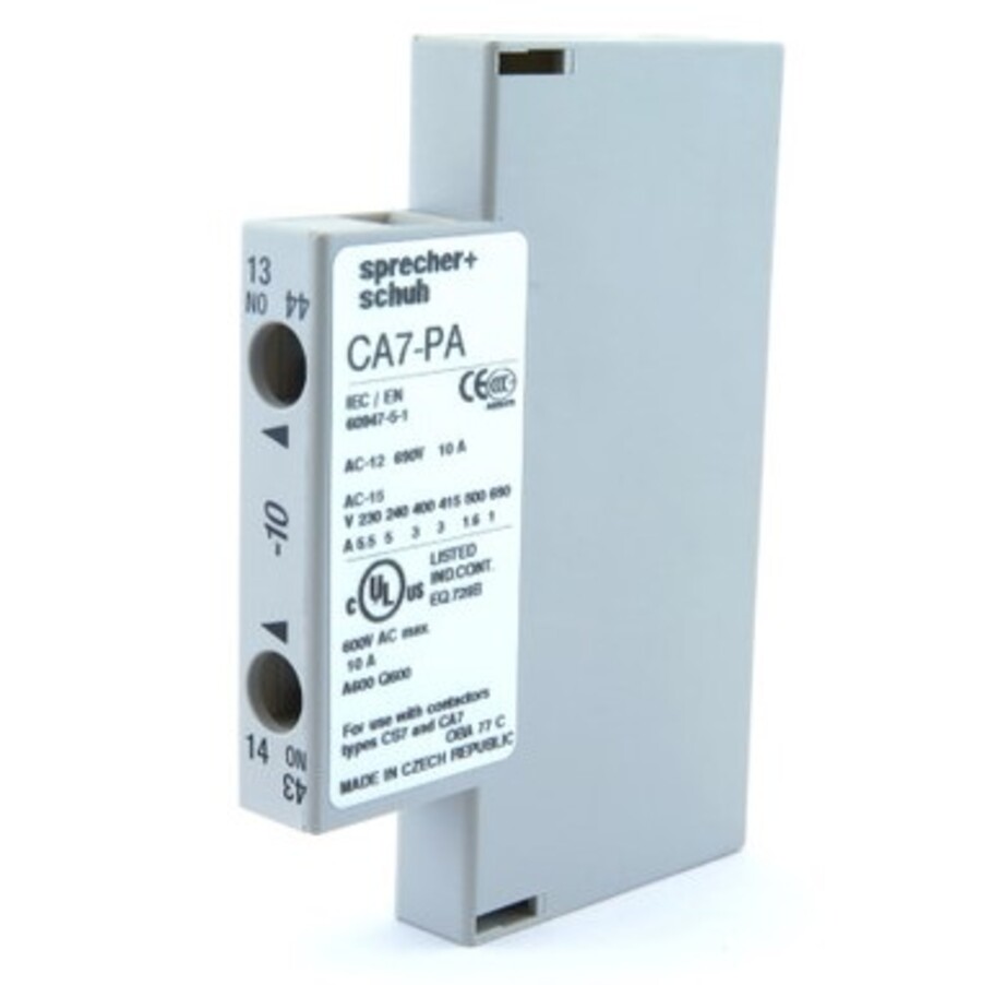 Auxiliary Contact 1-N/O 1-N/C