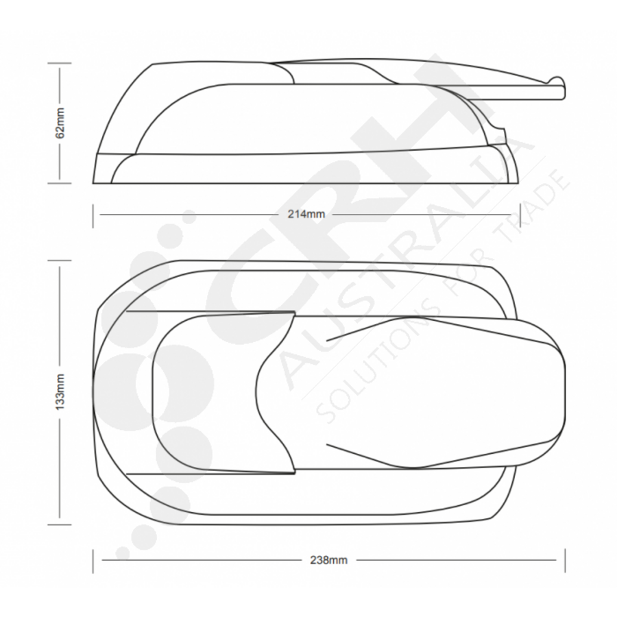Fermod F430 Insulated Door Latch Set