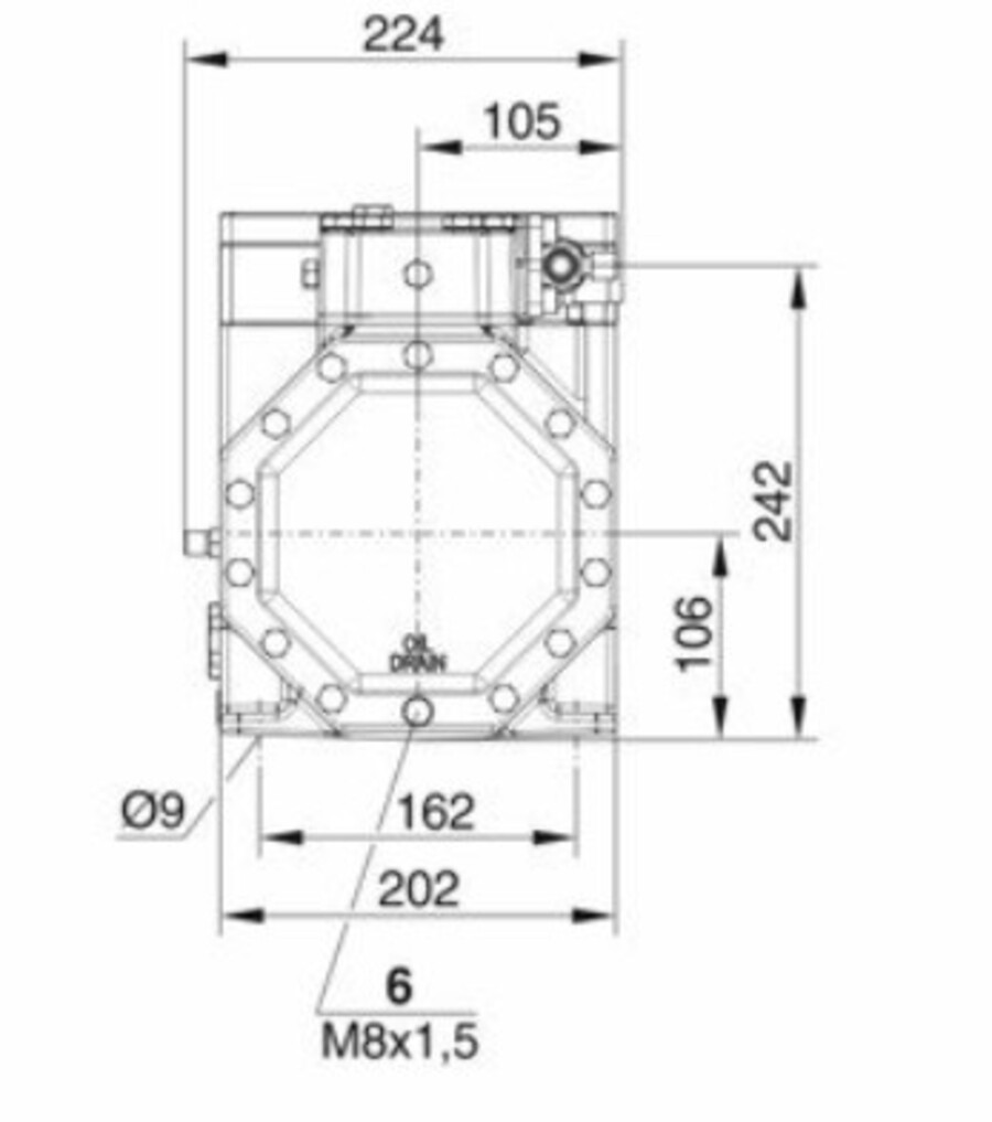 Bitzer Ecoline Semi-Hermetic Compressor 2GES-2Y-40S