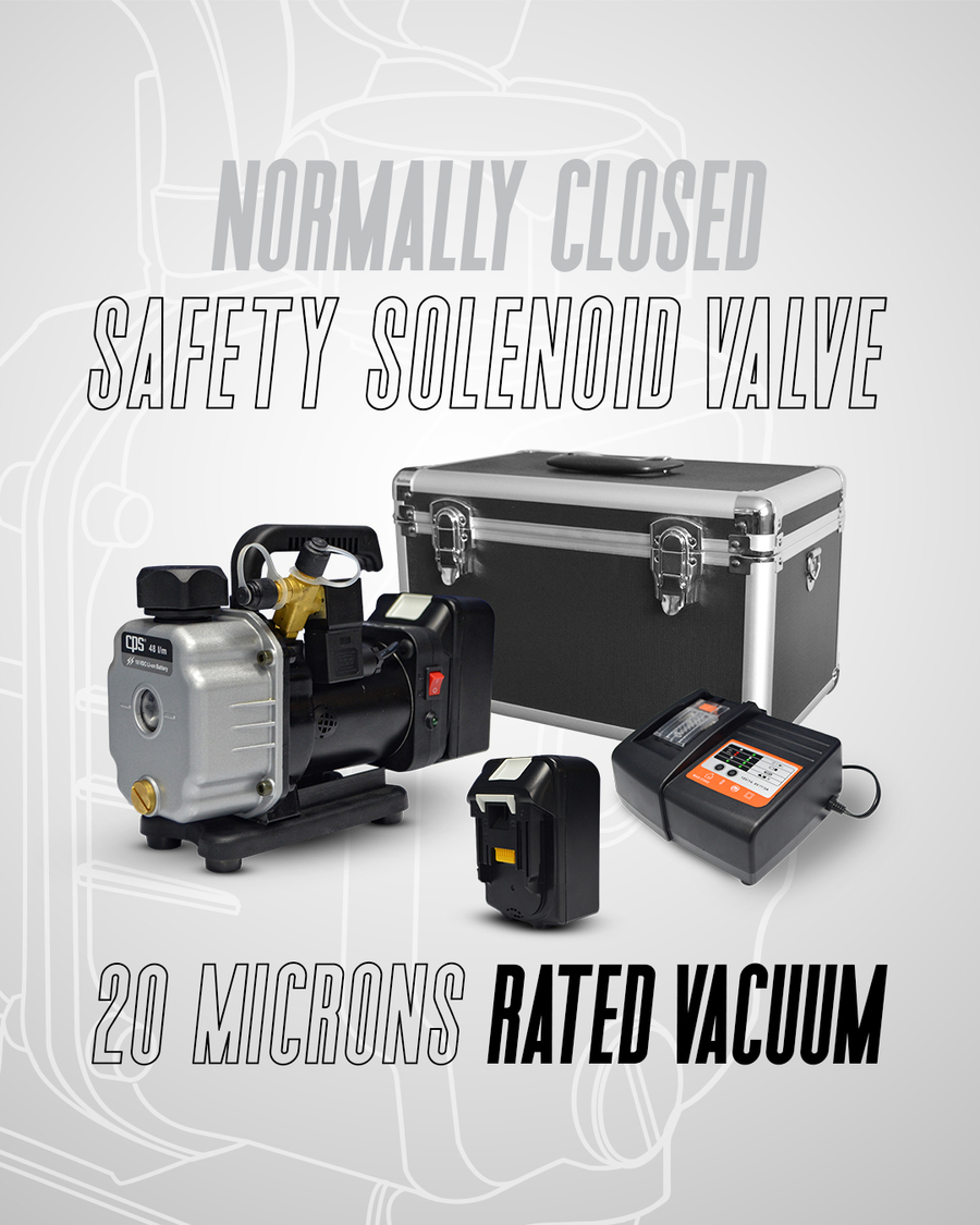 CPS Cordless Vacuum Pump Kit