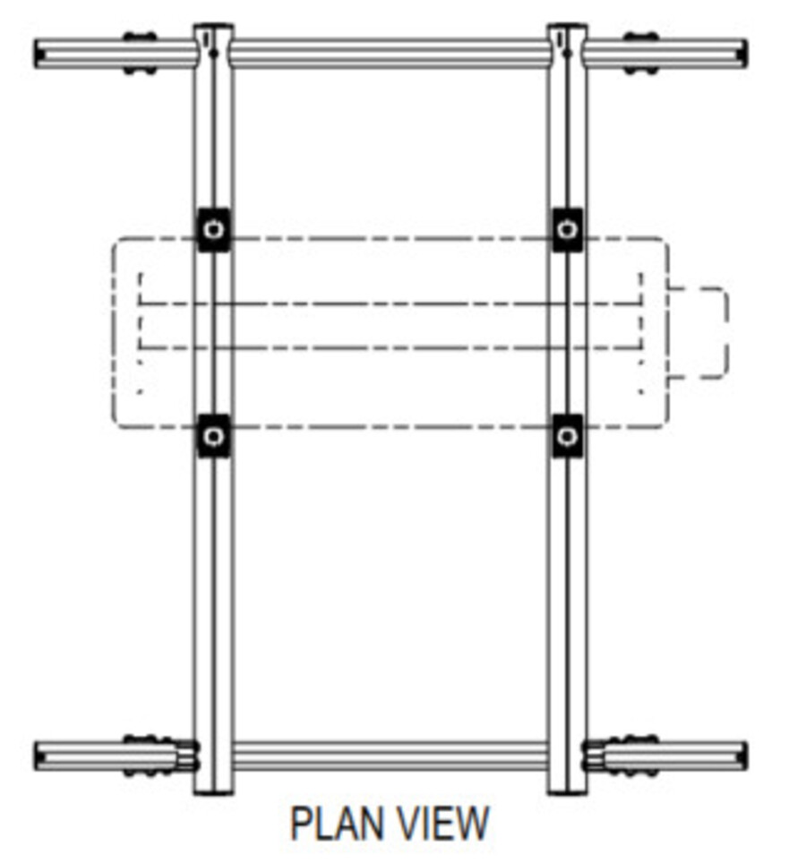 Monkeytoe CM01 -  Heavy-Duty Single Condenser Mount – Up to 120kg