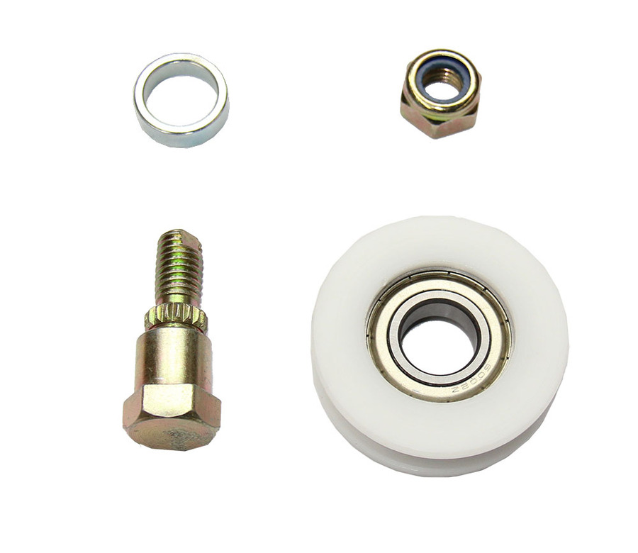 50mm Nylon U Profile Wheel & Axle