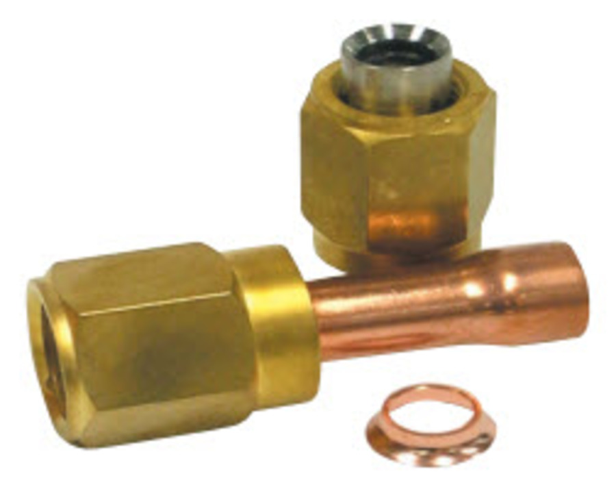 Henry Brass Flare Adaptor 1/4SAEx1/4ID