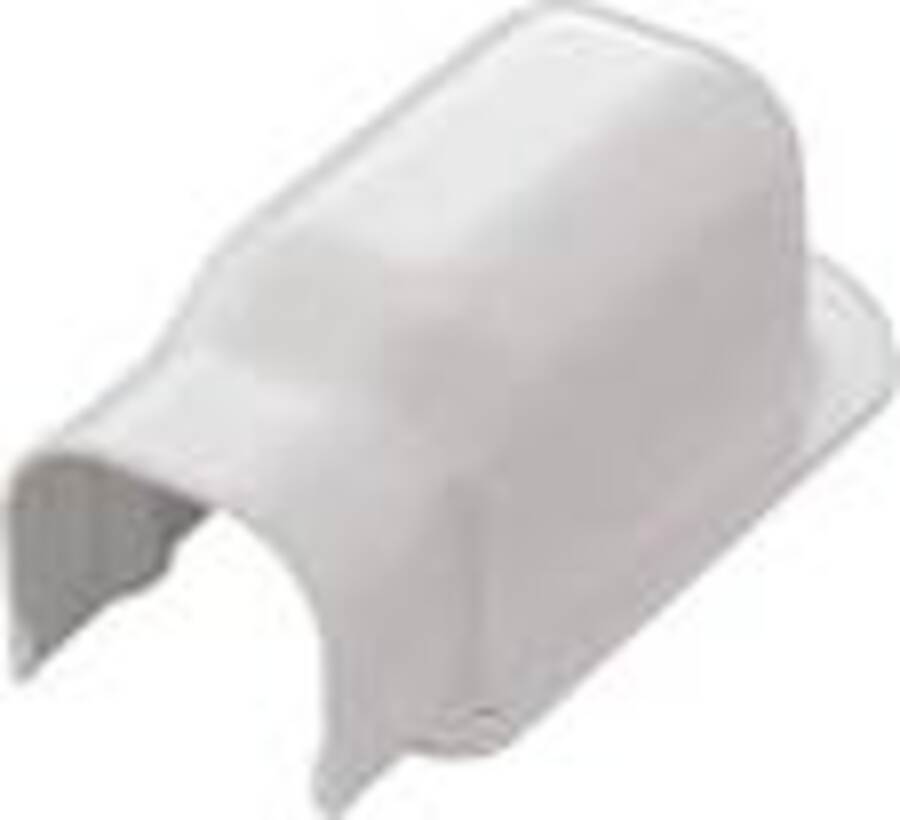 White 77 mm One Piece Wall Cap